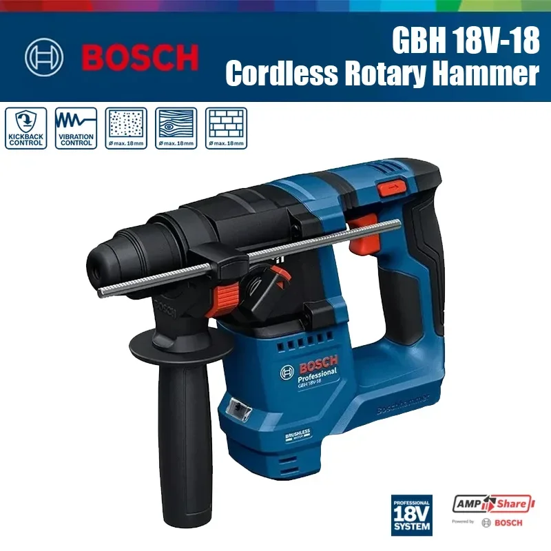 Power Tools Drill - 보쉬 GBH 18V-18 무선 로터리 해머