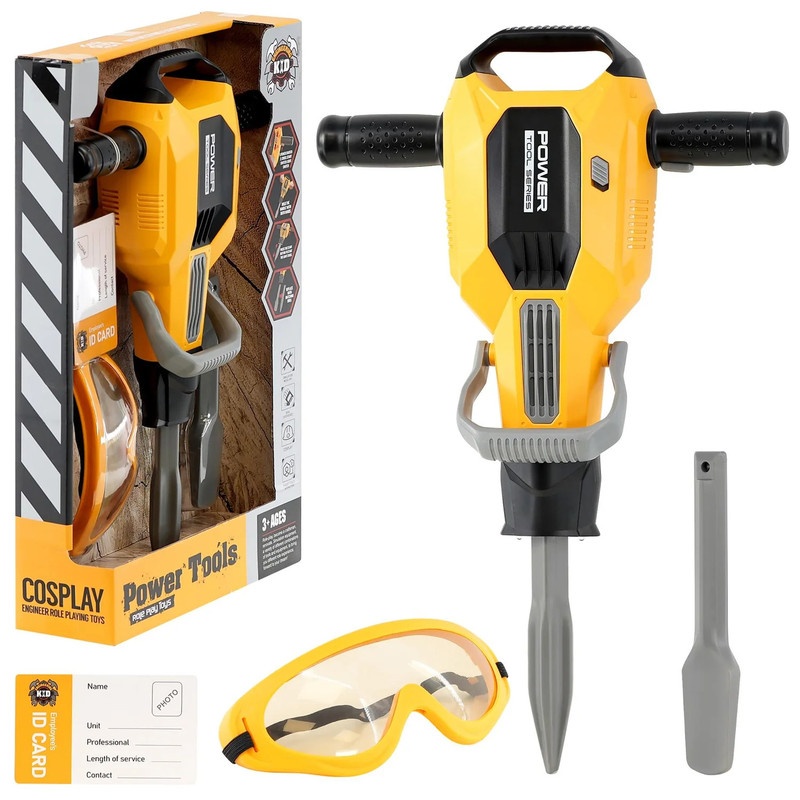 Power Tools Hazard - 전동 공구 세트, 역할 놀이용 건설