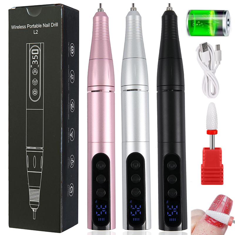 Power Tools Online - 무선 35000RPM 네일 드릴 펜 USB