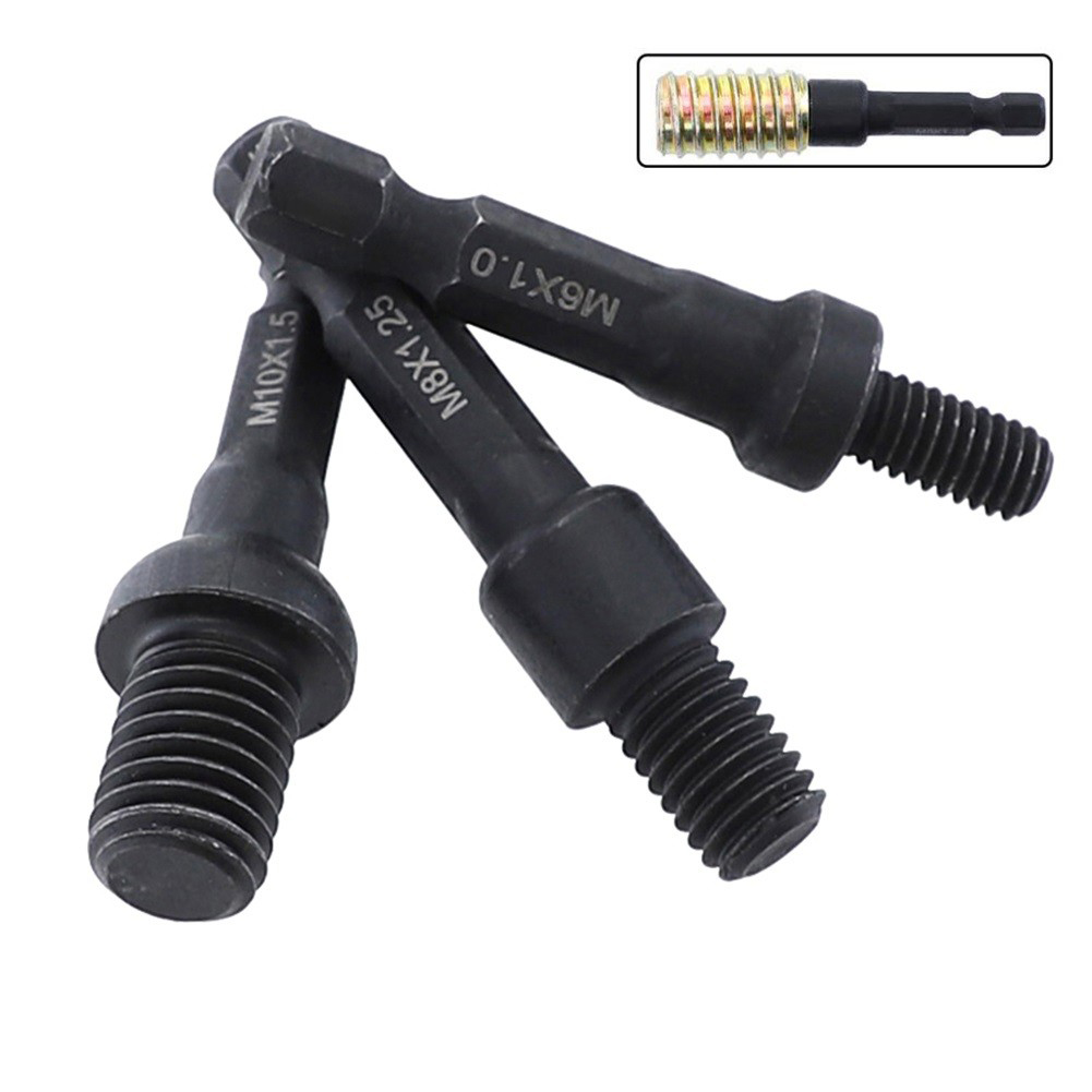 3개 세트 소켓 어댑터 M6/M8/M10 크롬-몰리브덴 - Power Tools Online 리뷰 및 가격