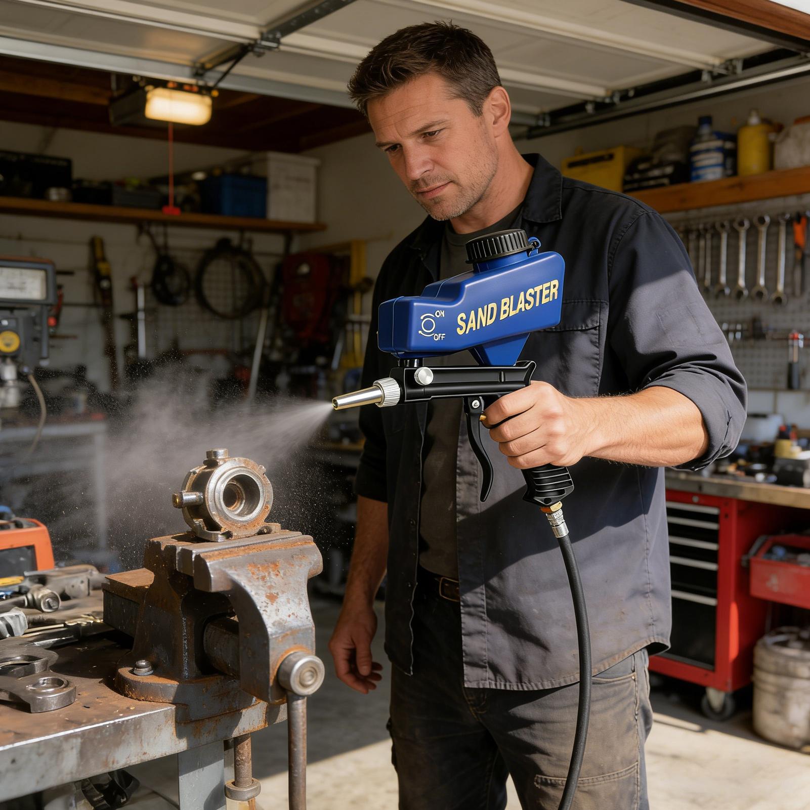 휴대용 소다 블라스팅 기계 소형 휴대용 공구 파워 미디 - Power Tools Manufacturers 리뷰 및 가격